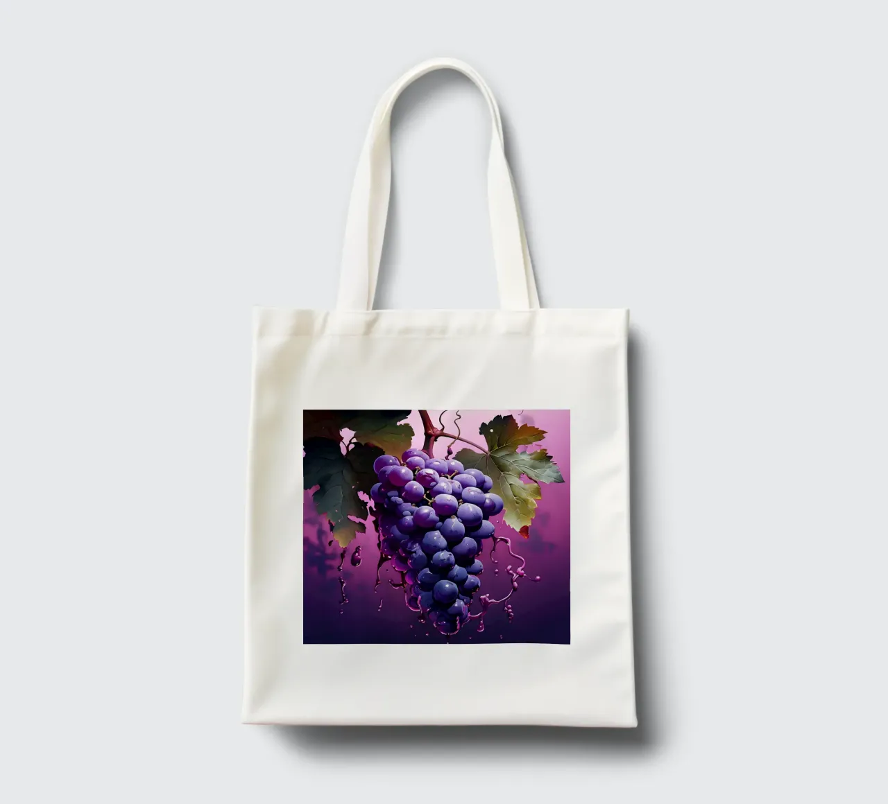 Uvas_1 tote bag de Pink- und LoveArt by LK