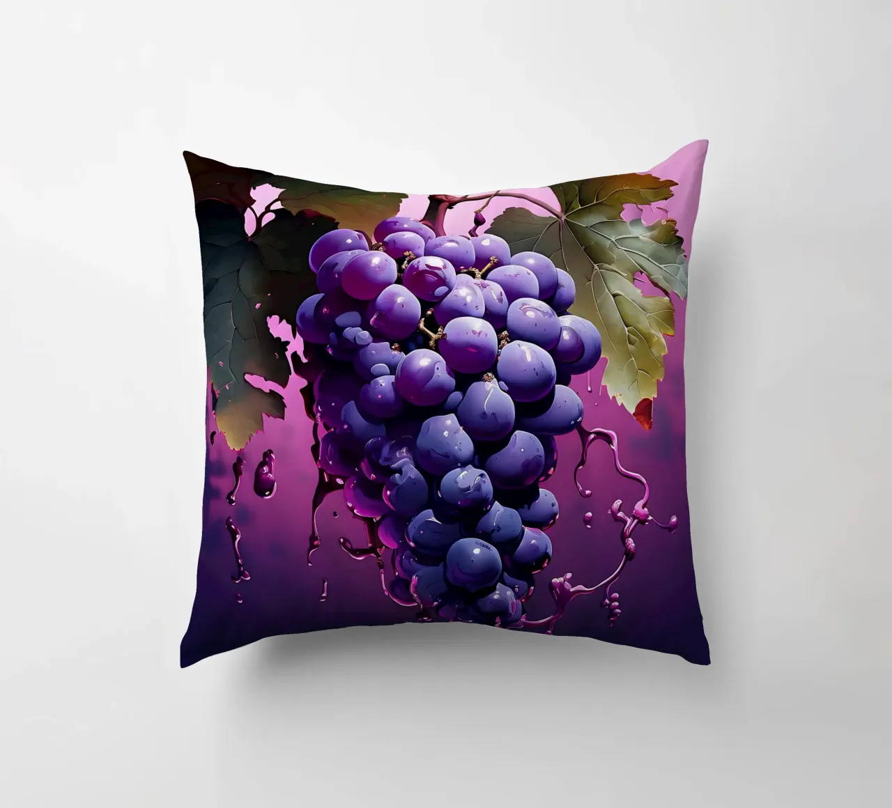 Uva_1 cuscino da Pink- und LoveArt by LK