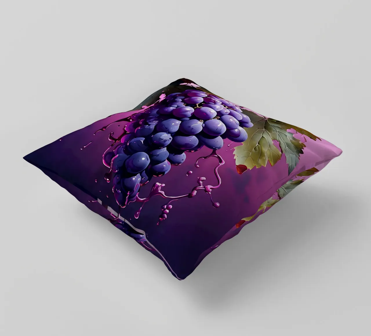 Uva_1 cuscino da Pink- und LoveArt by LK