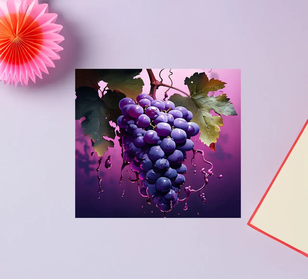 Uva_1 adesivo da Pink- und LoveArt by LK