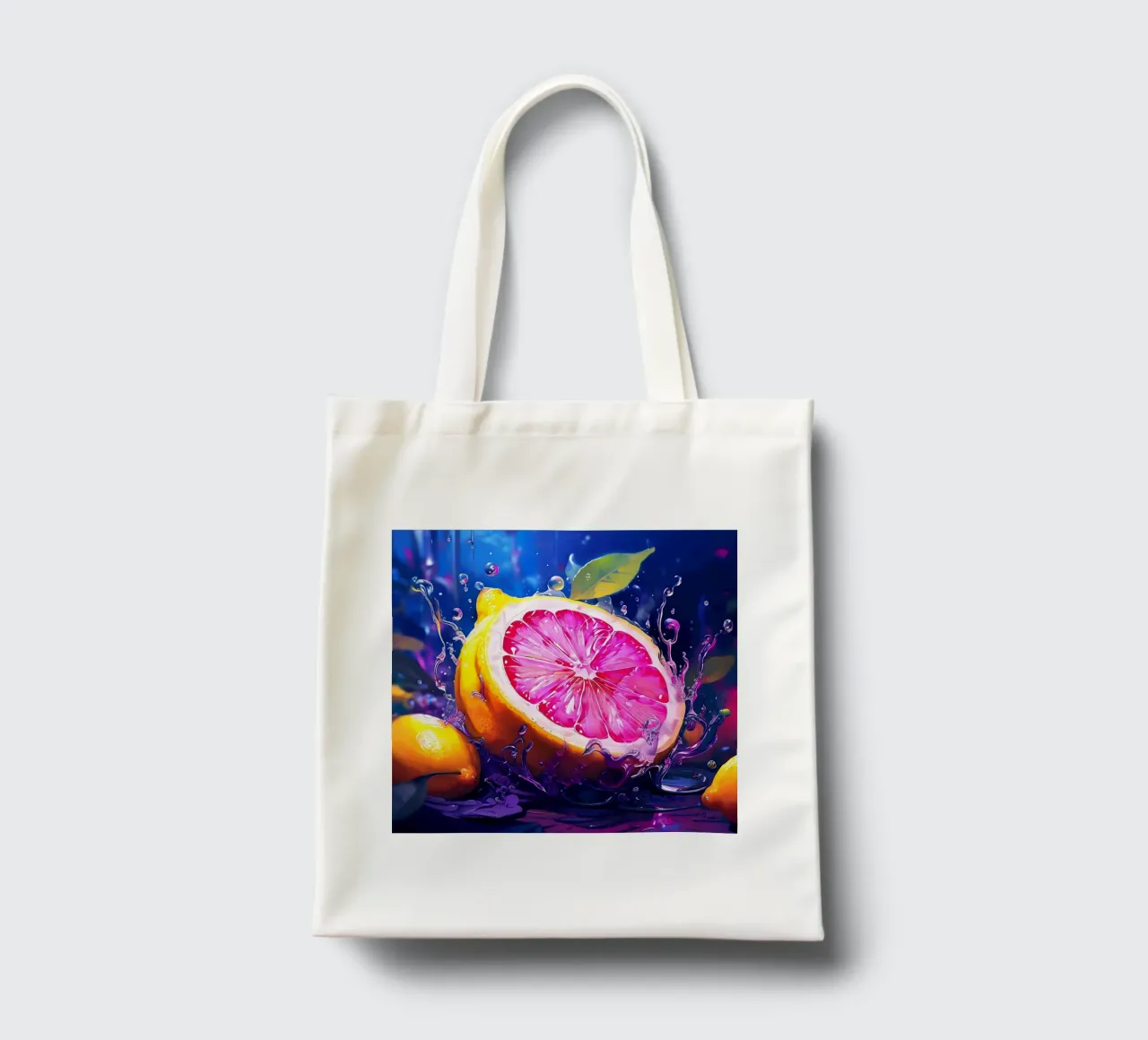 Zitrone_1 tote bag de Pink- und LoveArt by LK