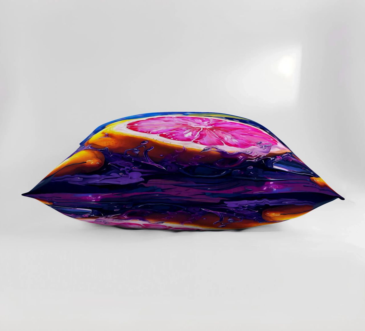 Zitrone_1 cuscino da Pink- und LoveArt by LK