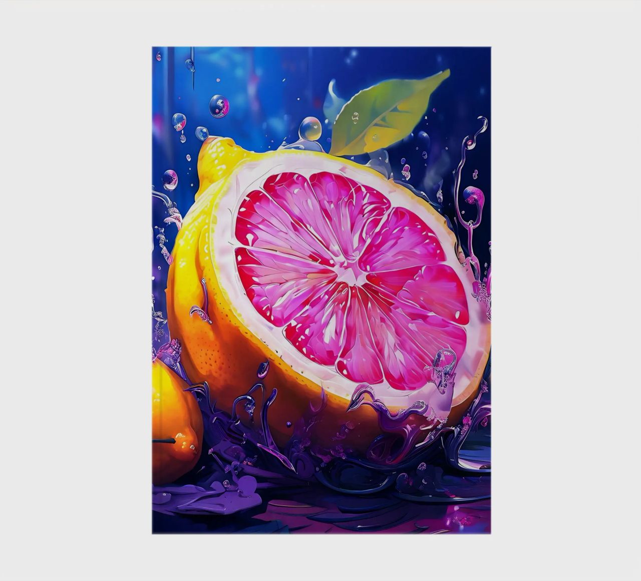 Zitrone_1 diario da Pink- und LoveArt by LK