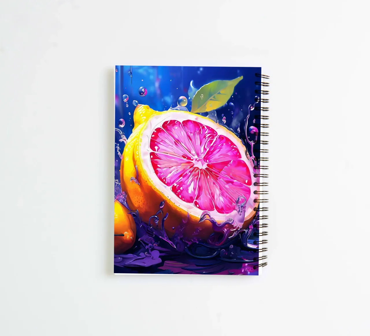 Zitrone_1 Ringbuch von Pink- und LoveArt by LK