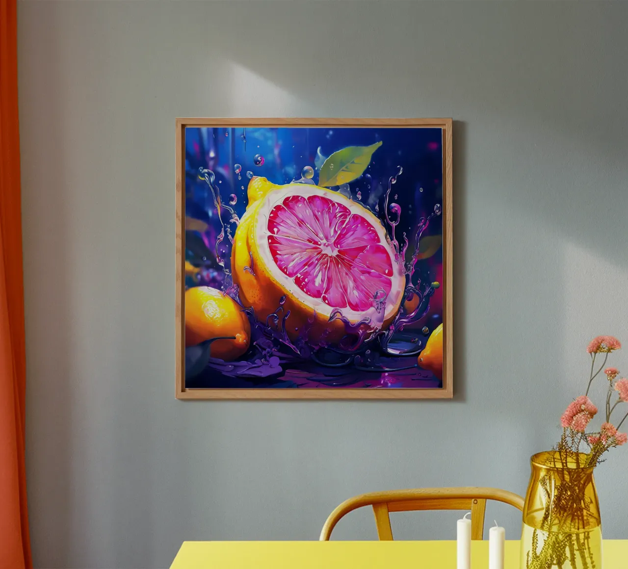 Zitrone_1 forex plate by Pink- und LoveArt by LK