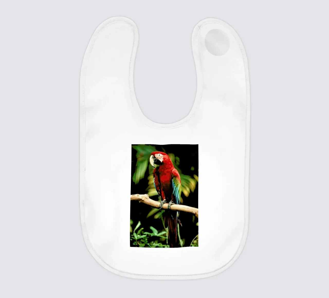 Perching Parrot bavaglino da Natural Kingdom