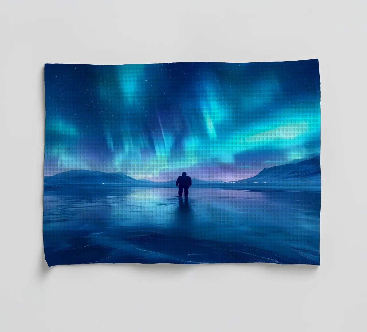 Paesaggio dell'Aurora Boreale canovaccio da cucina da Matthew Katz