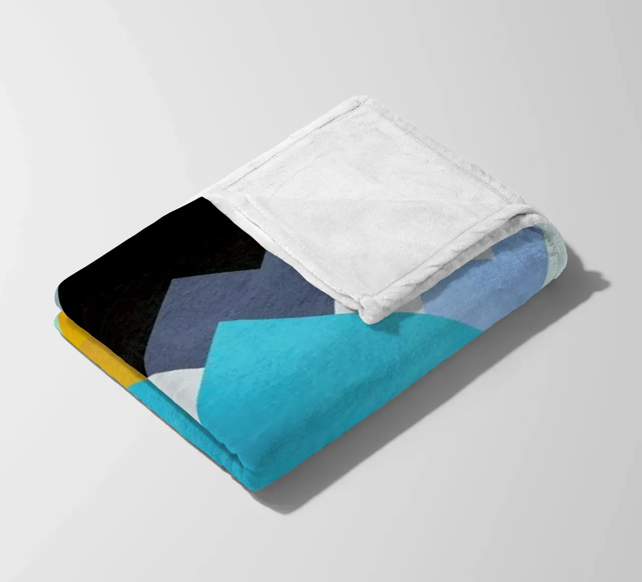 A Golden Winter Day fleece blanket by Elisabeth Fredriksson