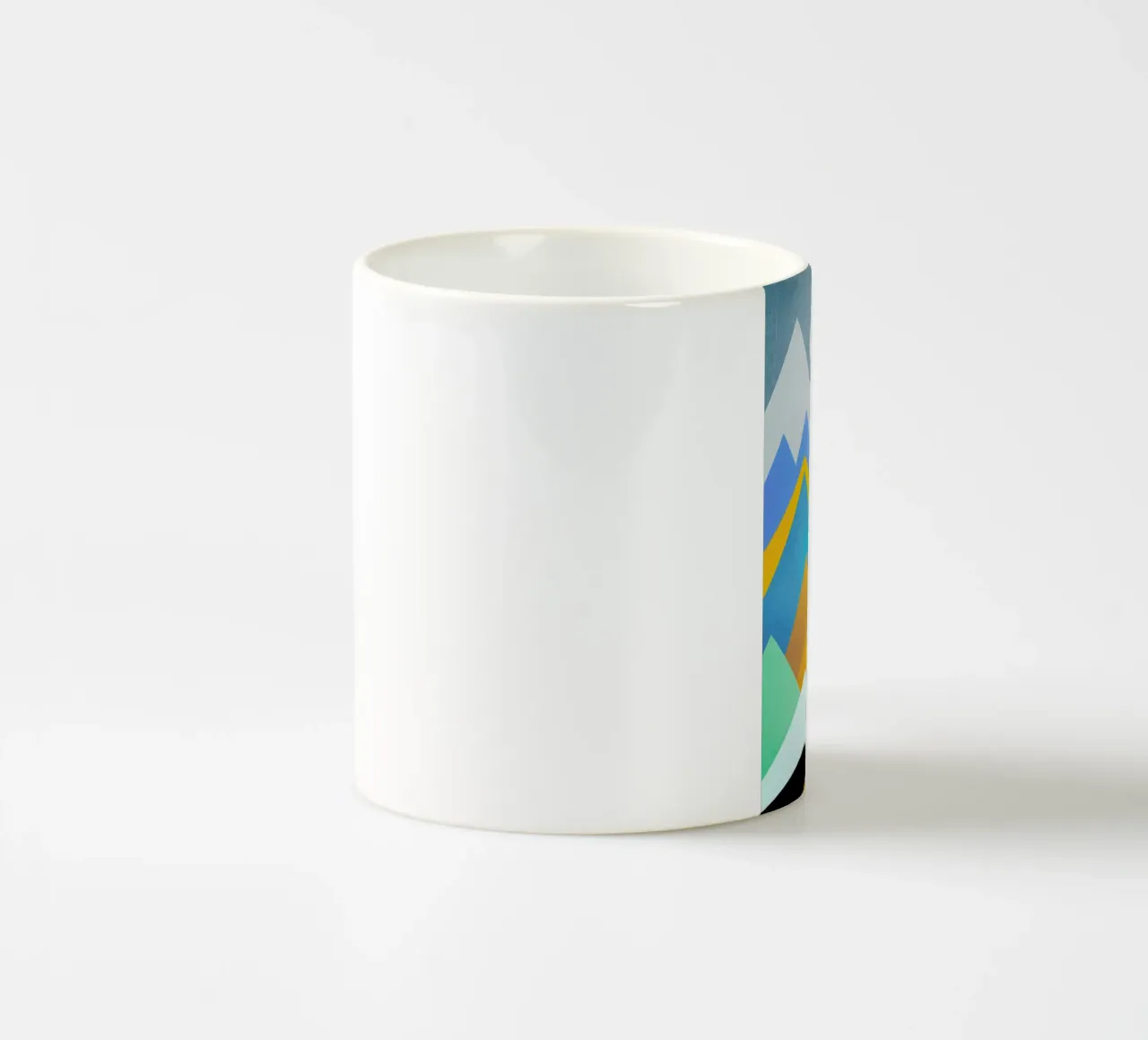 A Golden Winter Day ceramic mug by Elisabeth Fredriksson