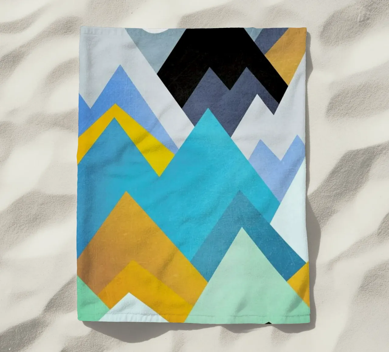 A Golden Winter Day beach towel by Elisabeth Fredriksson