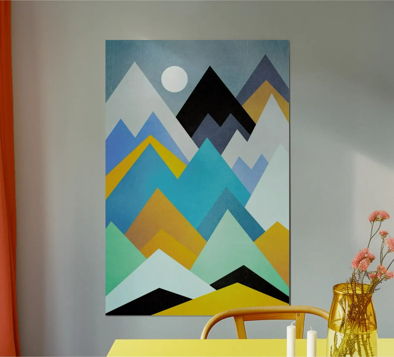 A Golden Winter Day hahnemühle by Elisabeth Fredriksson