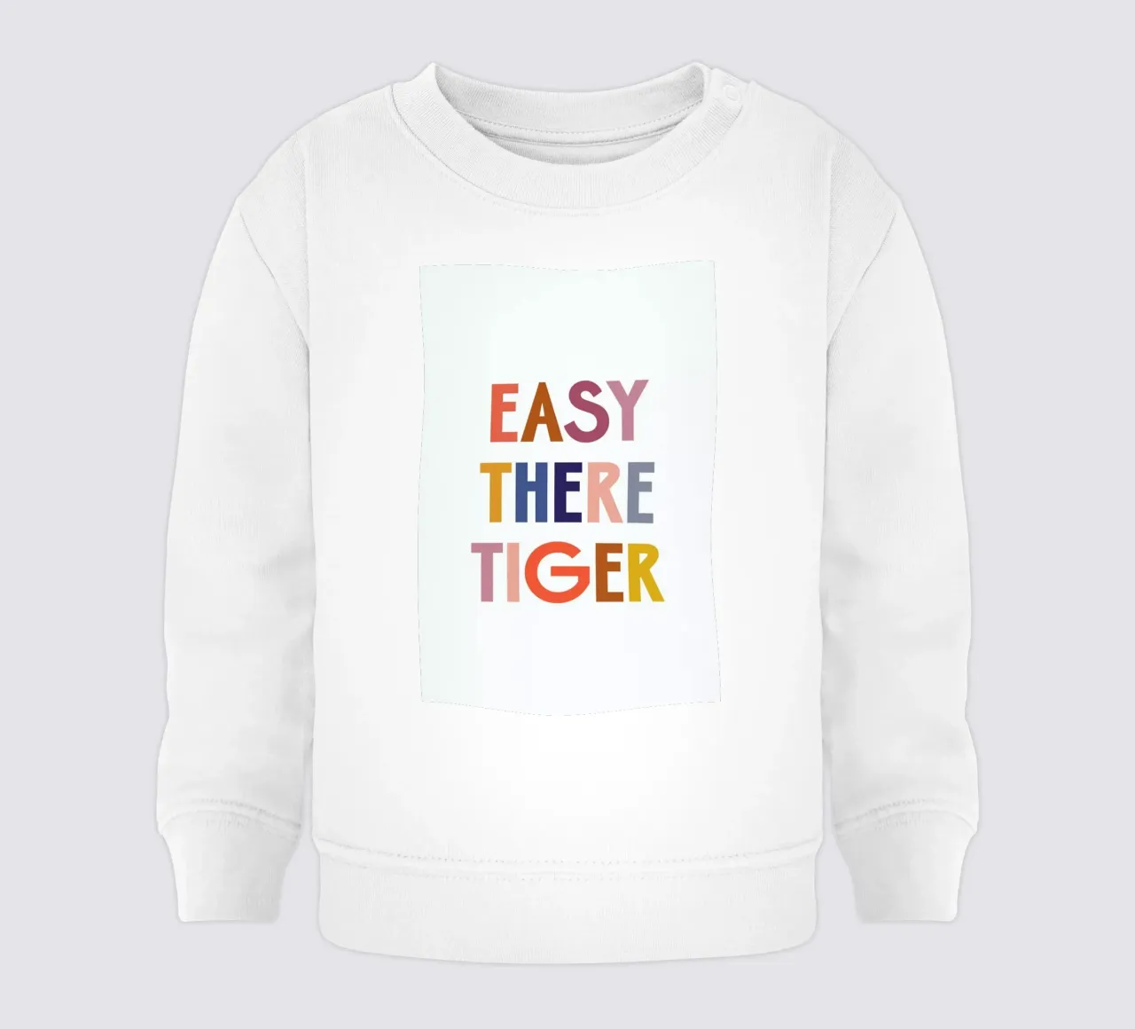 Easy There Tiger felpa neonato da Little Flourishes