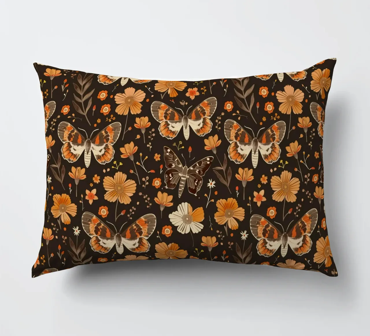 Vintage Retro Butterflies and Moths cuscino da Sunflower Soul Studio