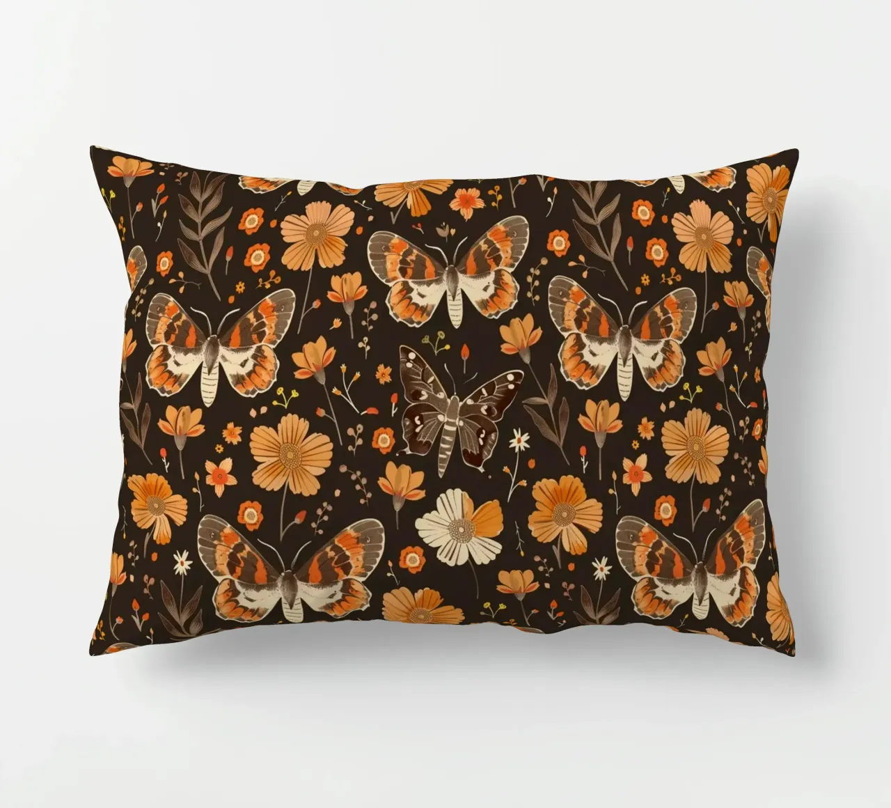 Vintage Retro Butterflies and Moths cuscino da Sunflower Soul Studio