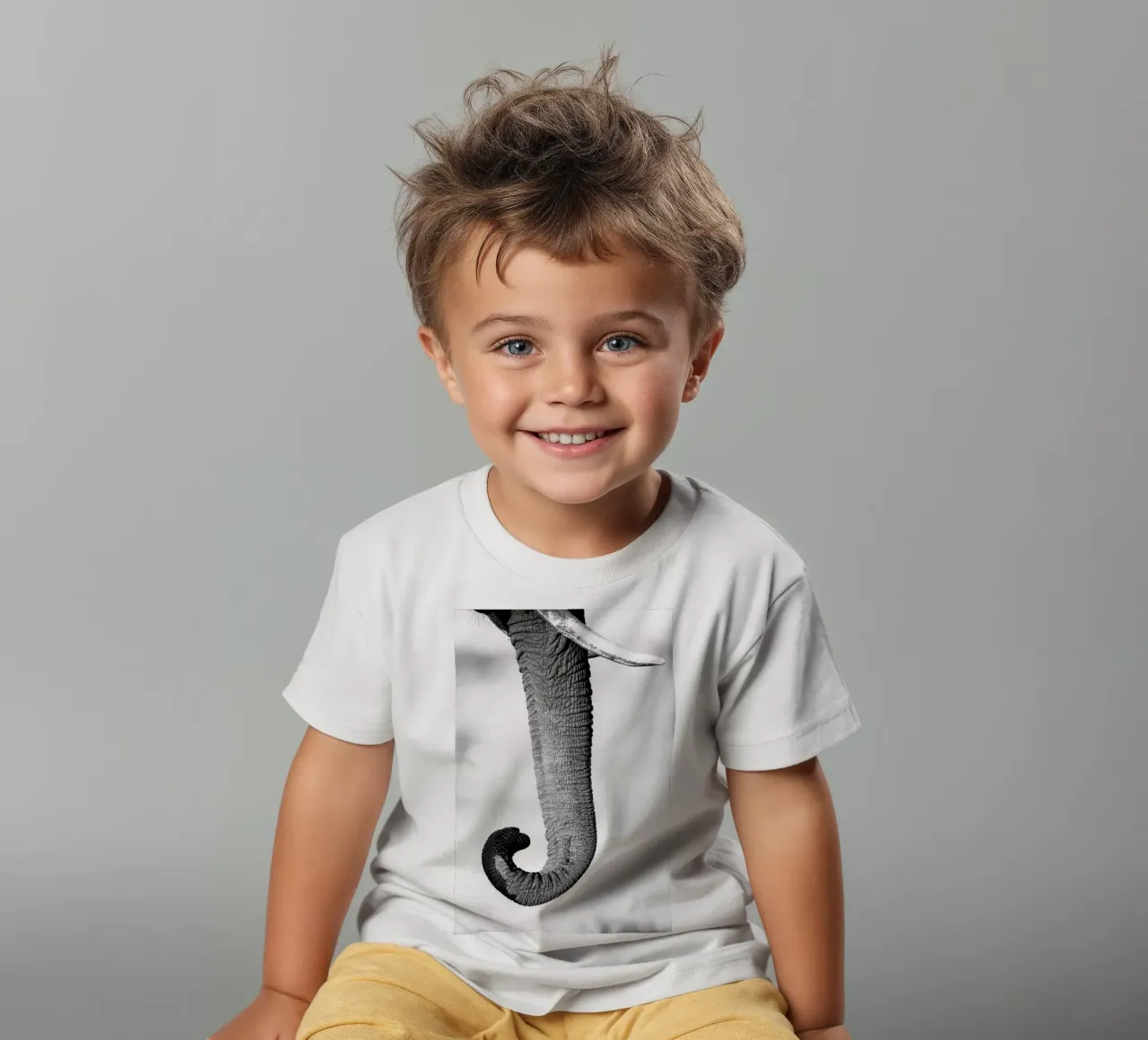 Trunk t-shirt bambini da Natural Kingdom