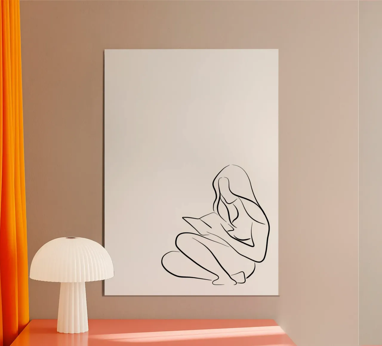 Reading Rita poster by Aiden Garcia