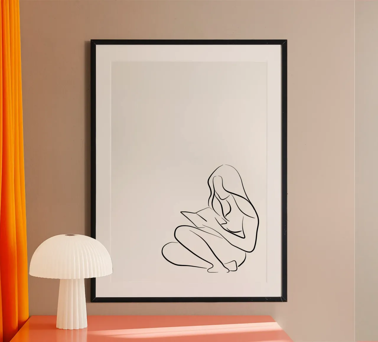 Reading Rita poster by Aiden Garcia