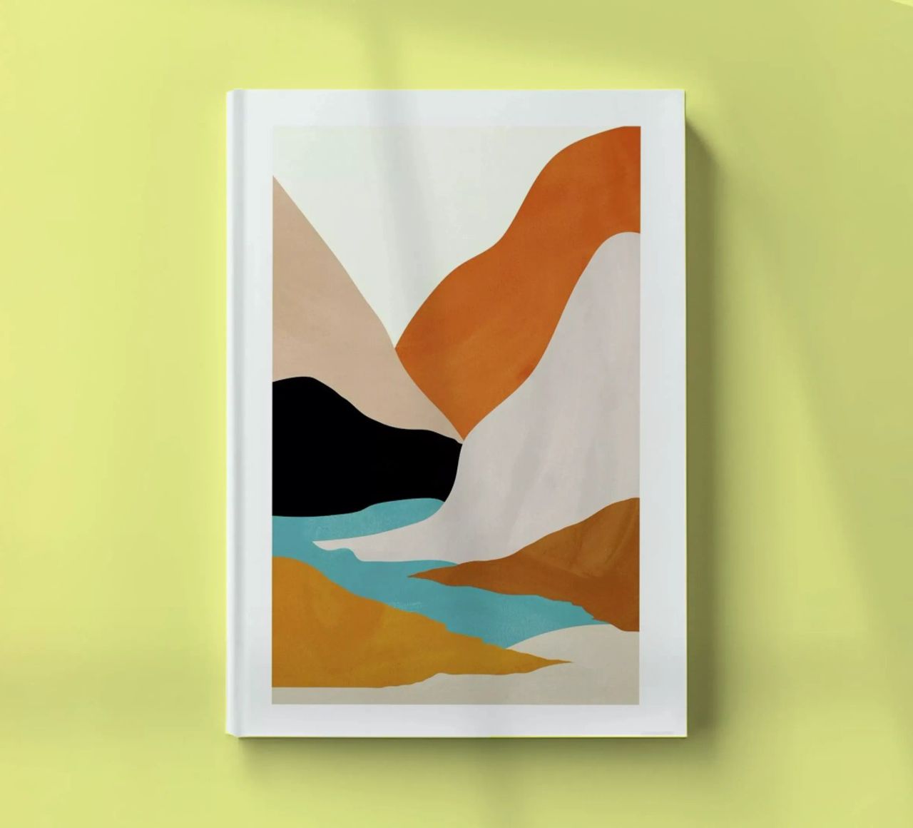 Mountainscape notebook by Pure