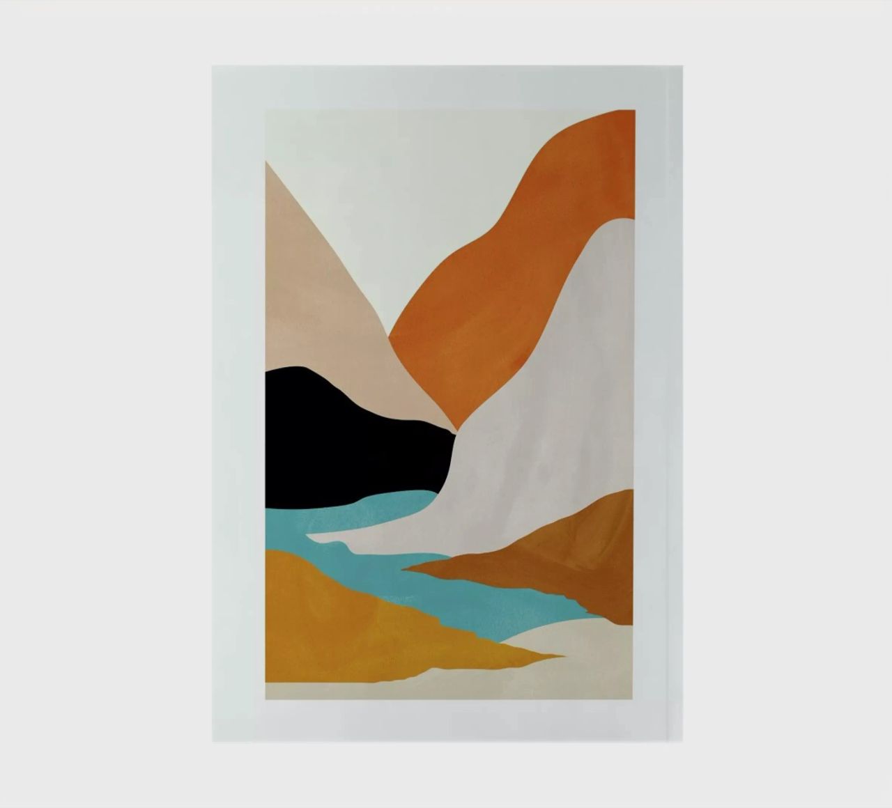 Mountainscape notebook by Pure