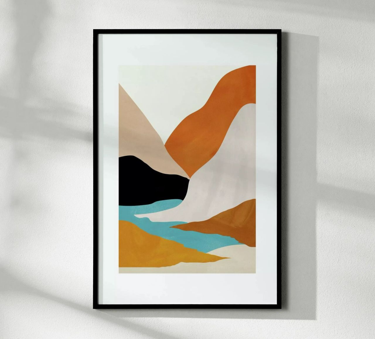 Mountainscape poster de Pure