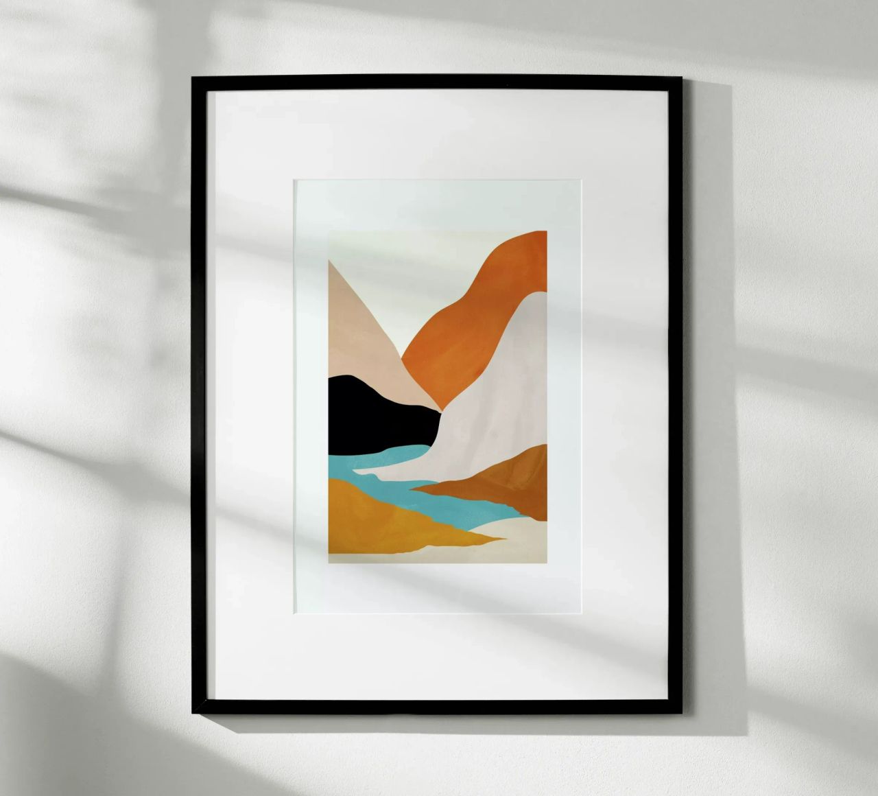 Mountainscape poster de Pure