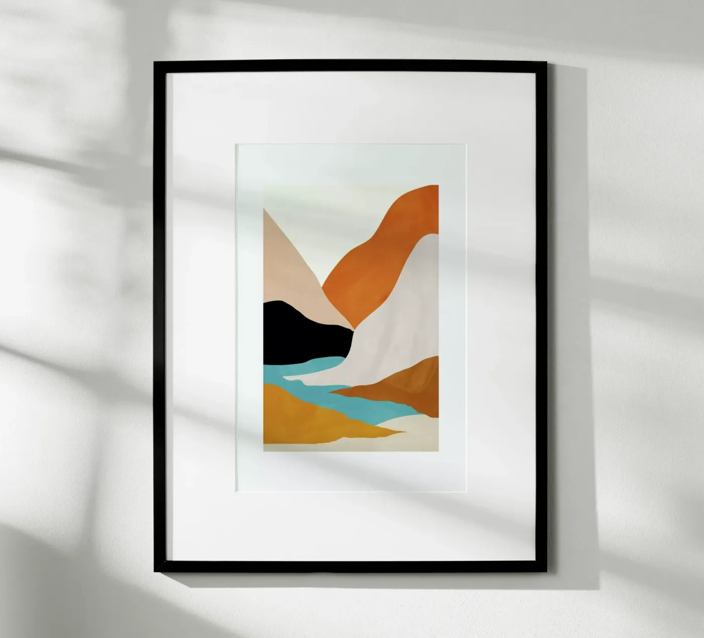 Mountainscape poster by Pure