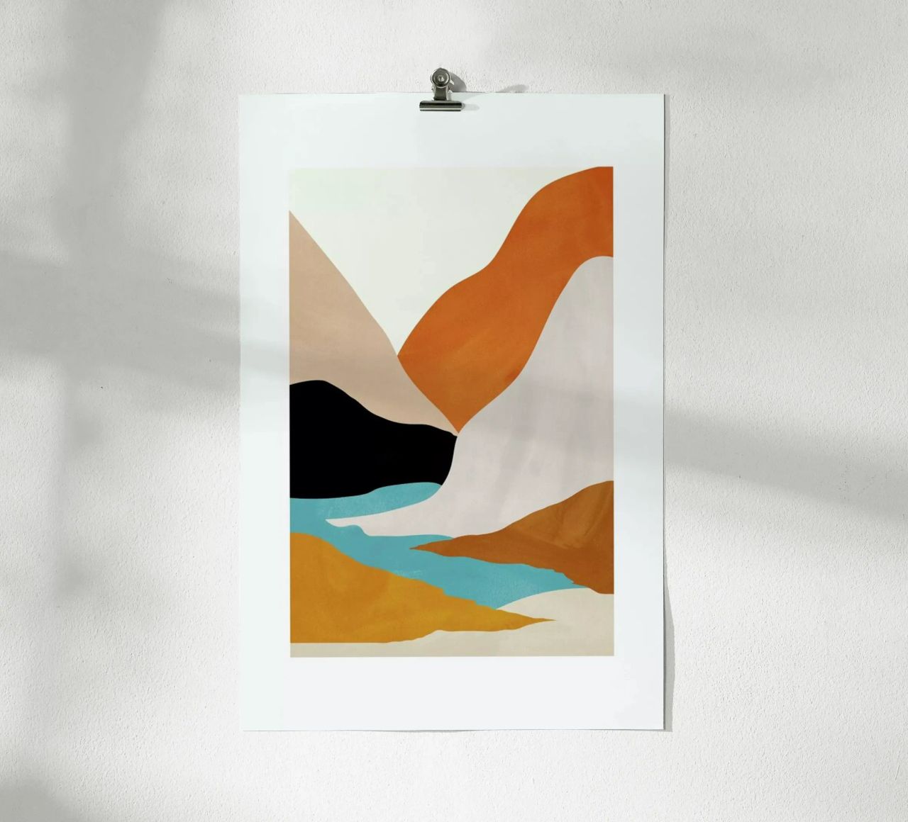 Mountainscape poster de Pure