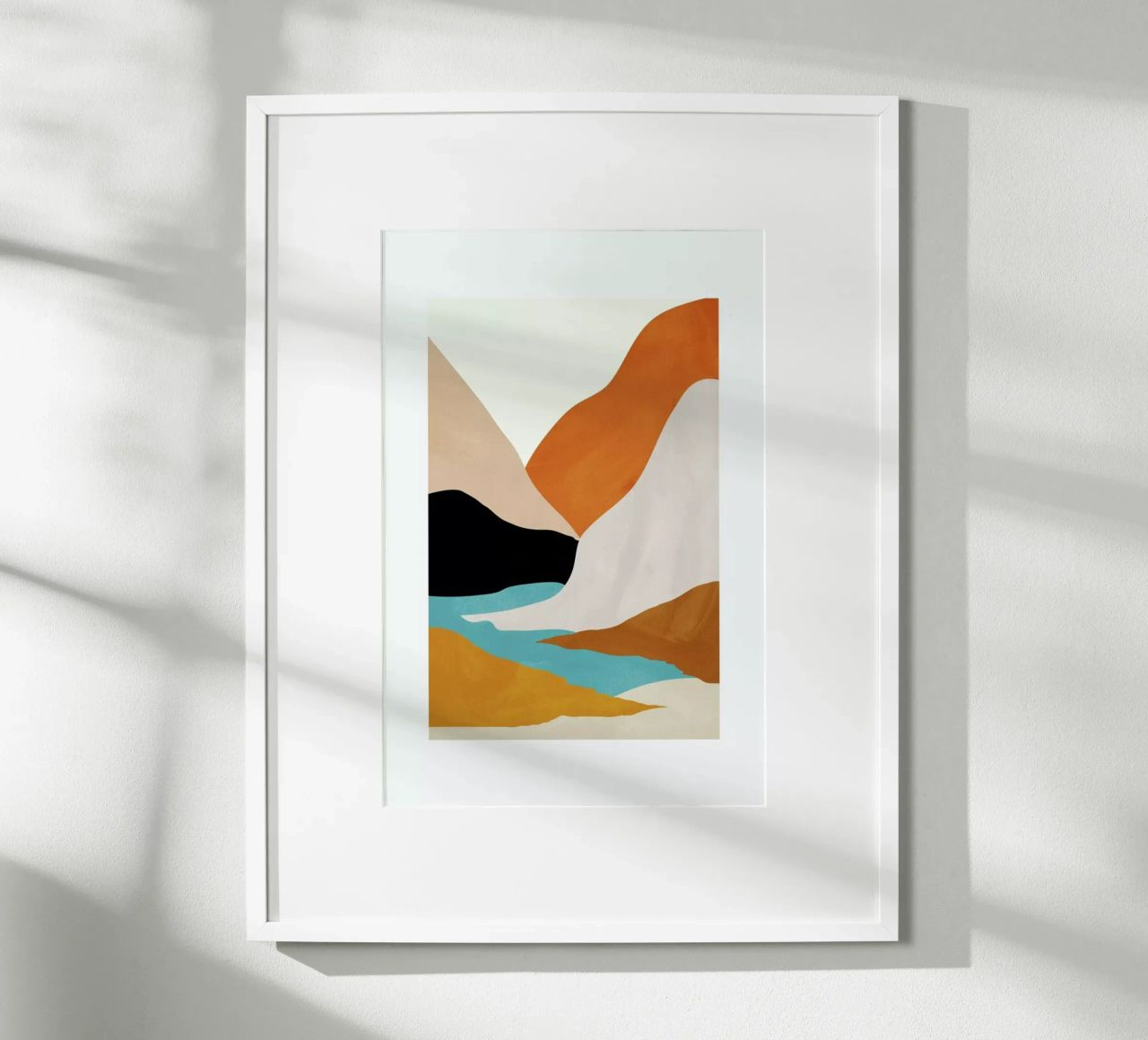 Mountainscape poster de Pure