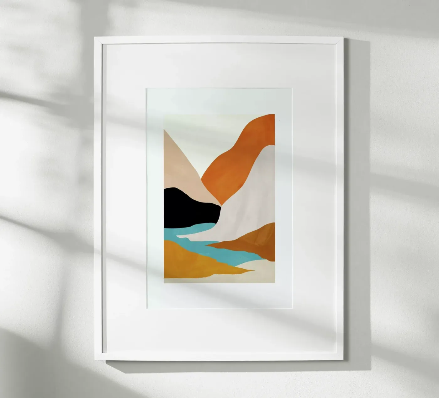 Mountainscape poster by Pure