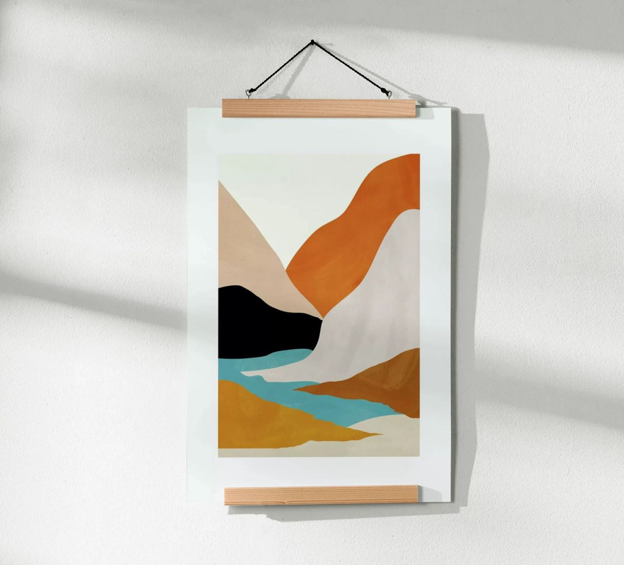 Mountainscape poster de Pure