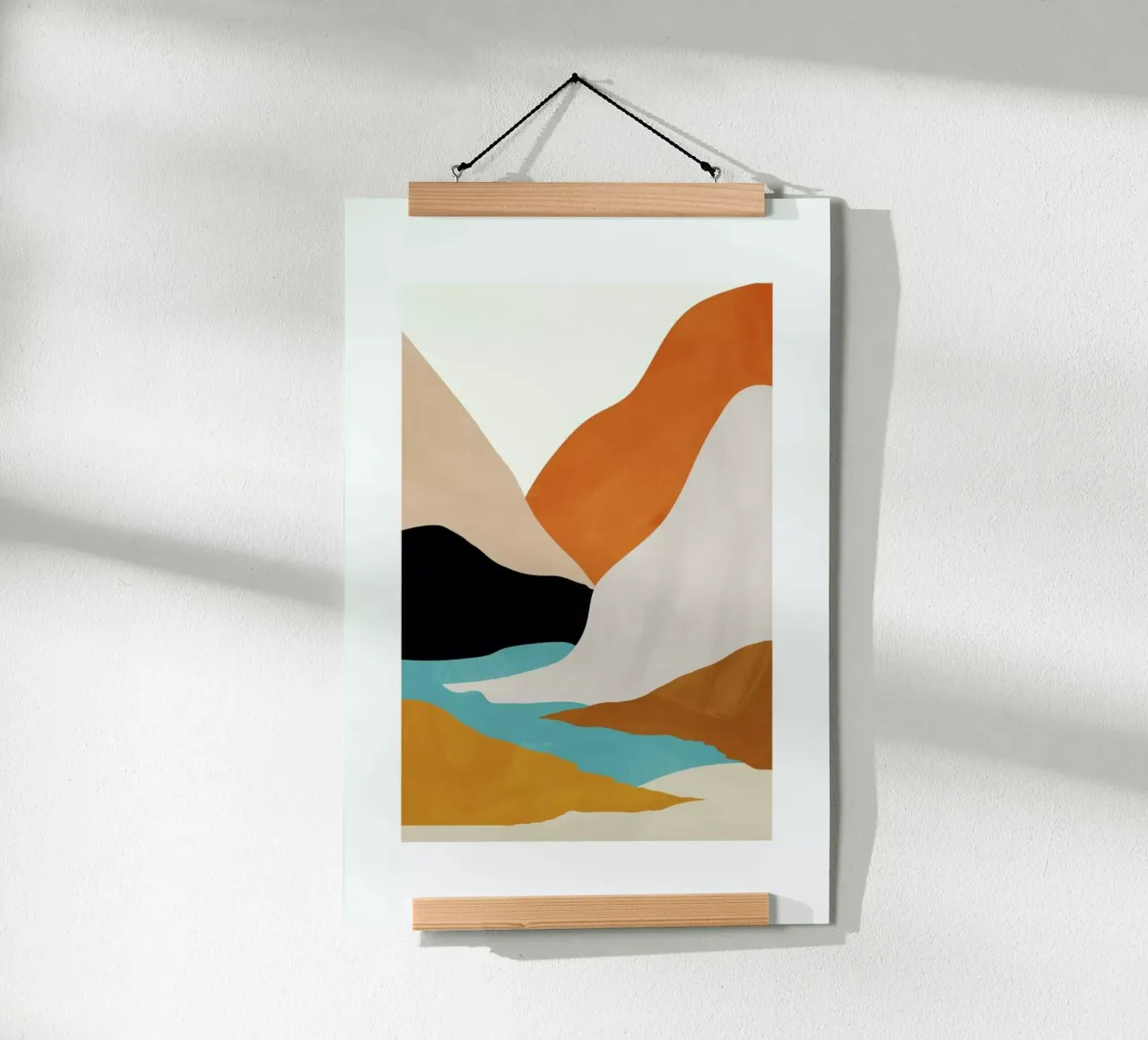 Mountainscape poster da Pure