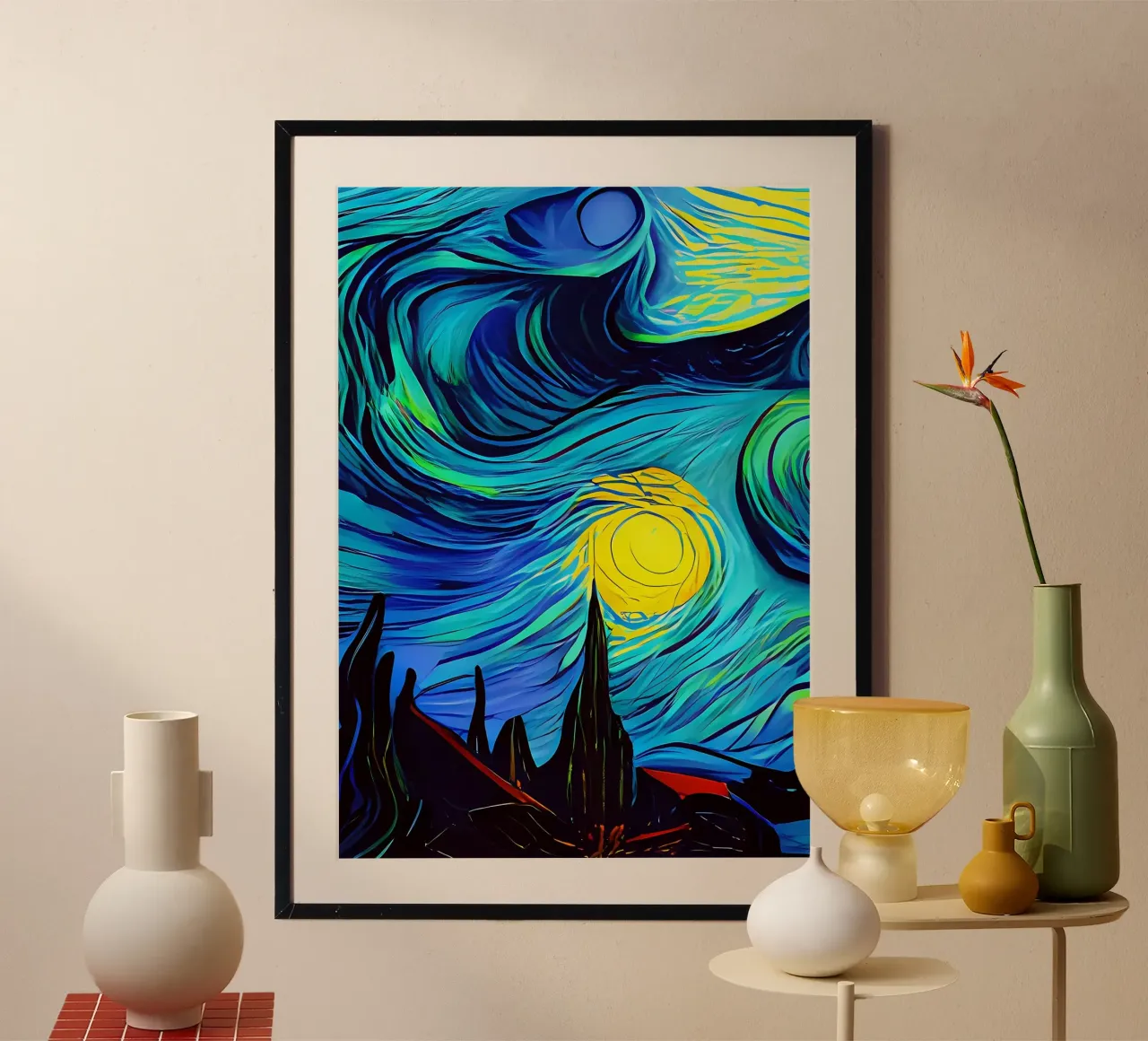 Mystère étoilé poster de Adrian Patel