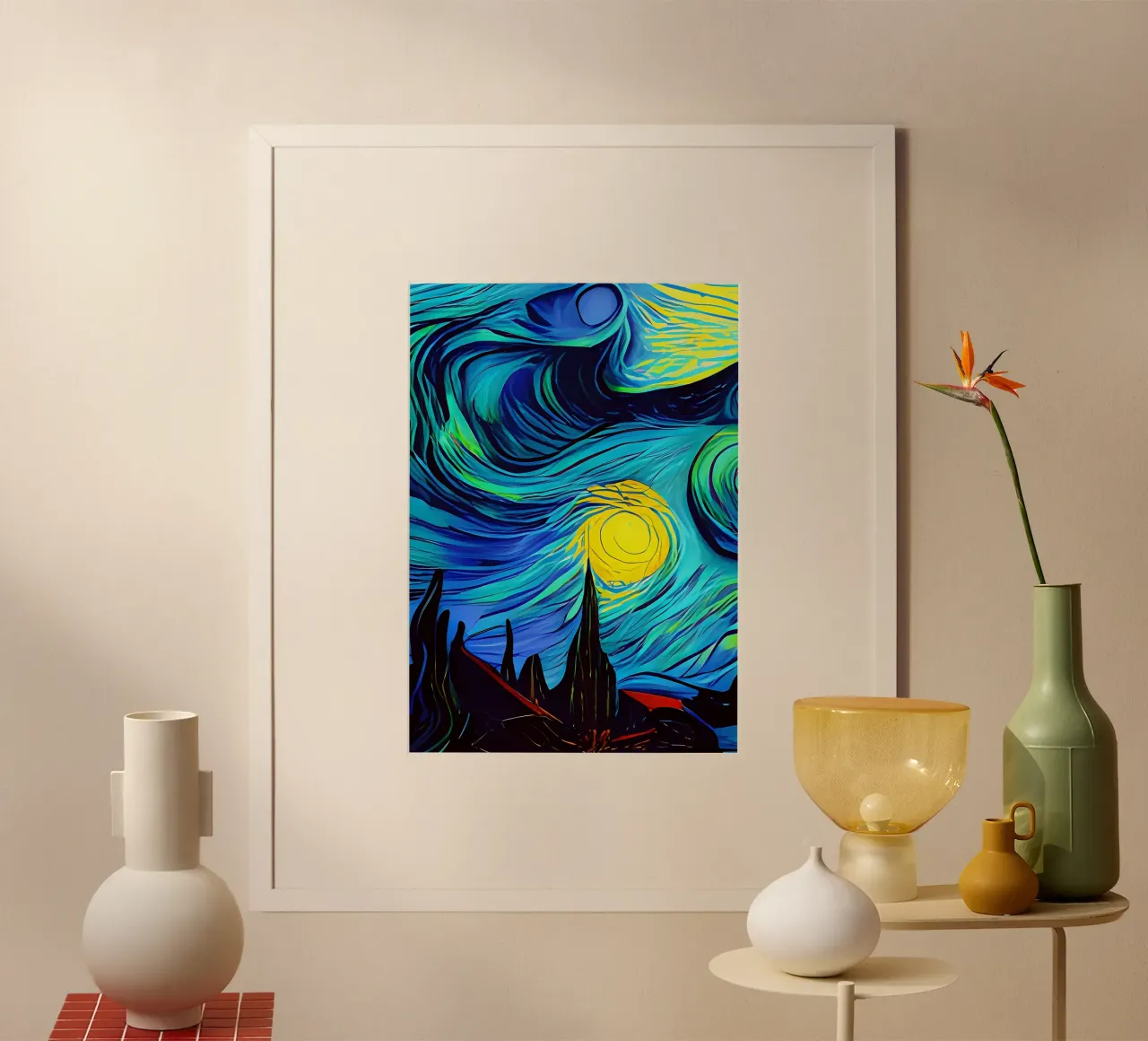 Mystère étoilé poster de Adrian Patel