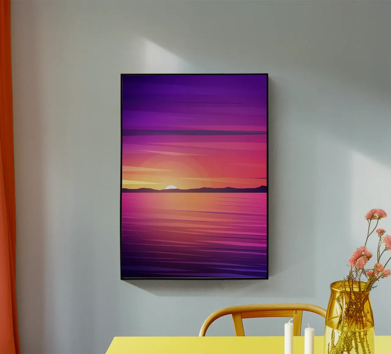 Orizzonte del tramonto plexiglass da Bartosz Powalka