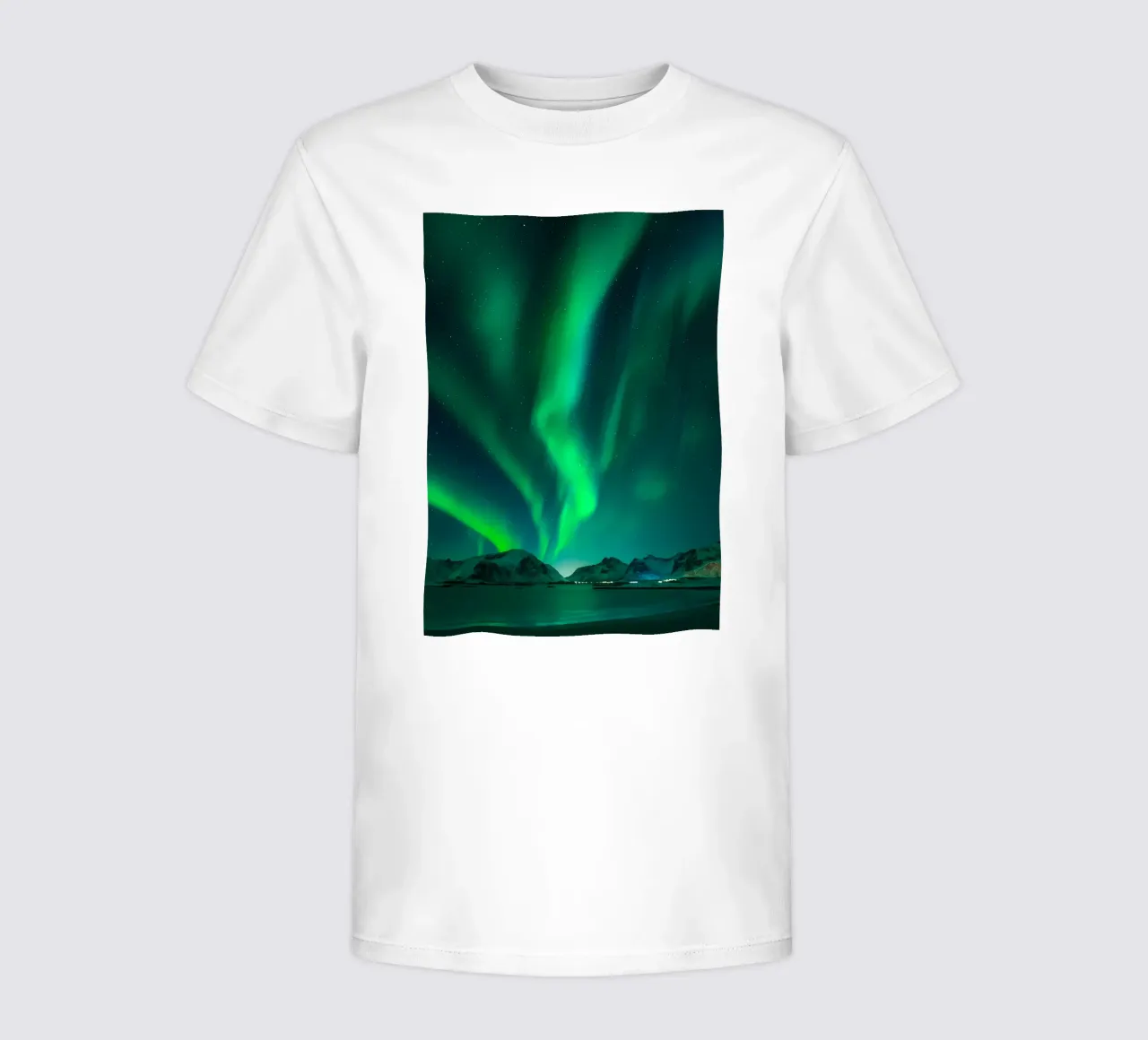 L'Aurora Boreale in Norvegia t-shirt bambini da Matthew Katz