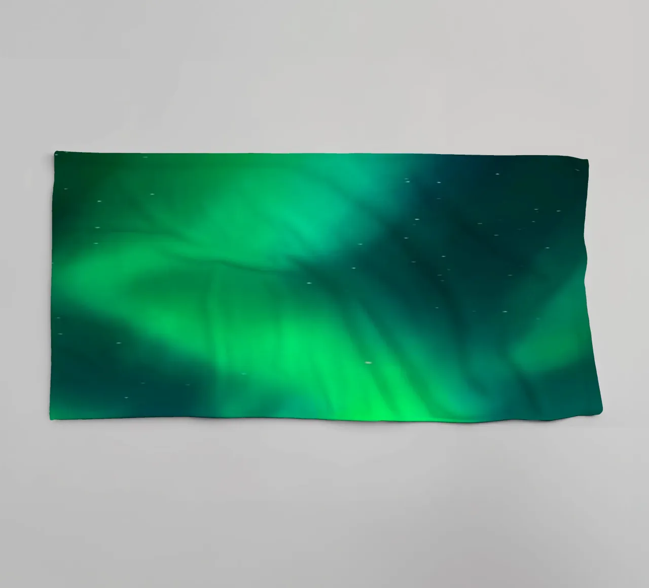L'Aurora Boreale in Norvegia asciugamano da bagno da Matthew Katz