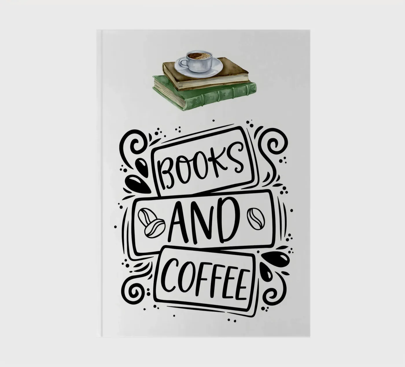 Books and Coffee quaderno da Aiden Garcia