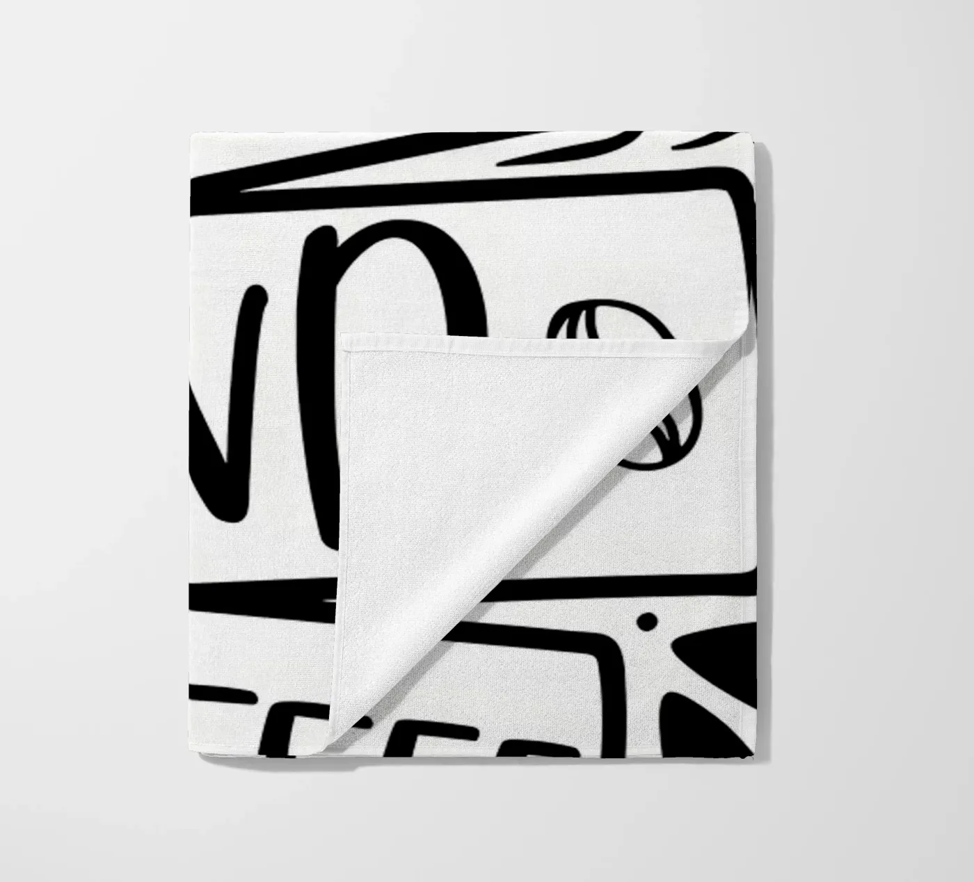 Books and Coffee strandhanddoek van Aiden Garcia