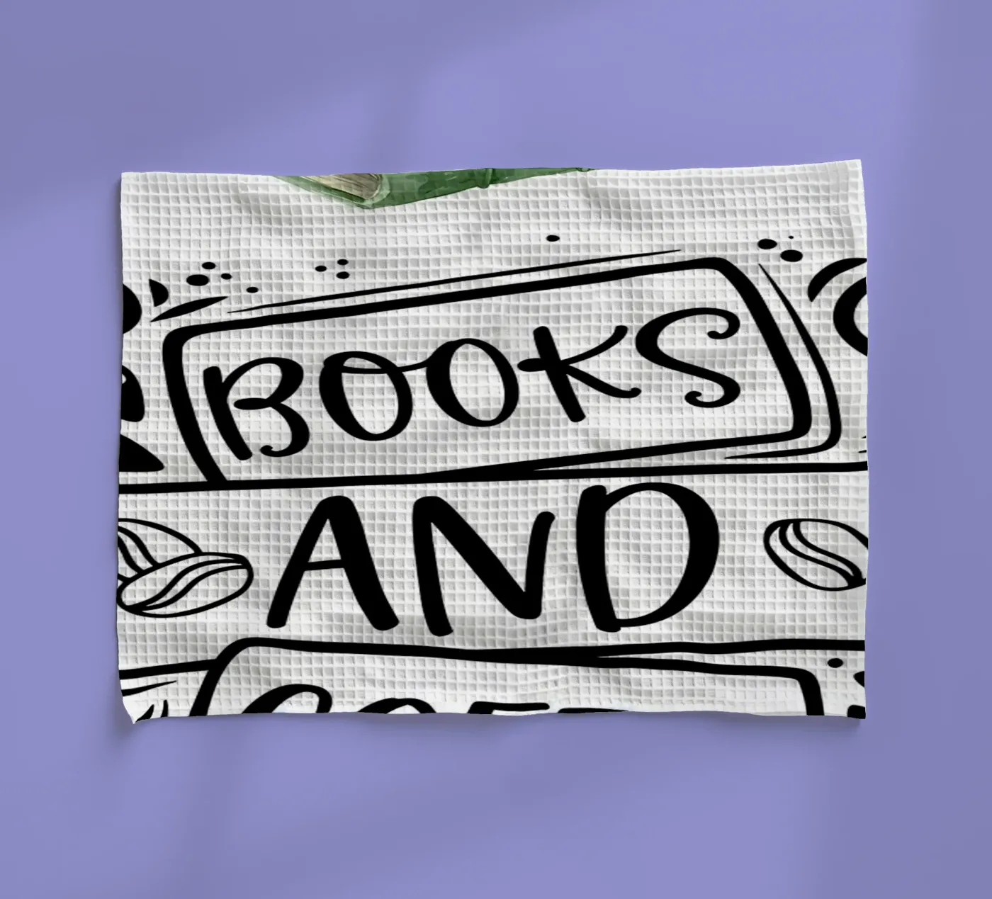 Libri e caffè canovaccio da cucina da Aiden Garcia
