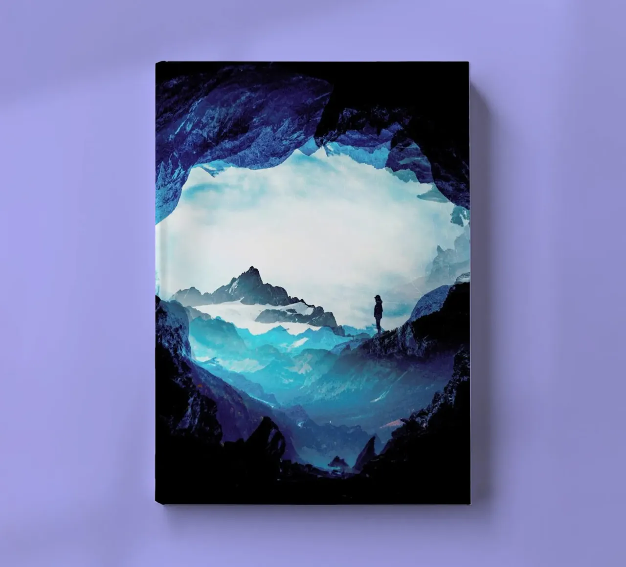 Blue Misty Mountains notebook by Stoian Hitrov