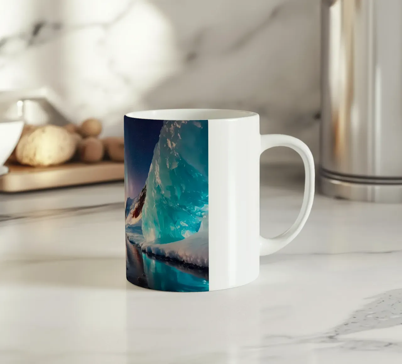 Fiume glaciale tazza in ceramica da Matthew Katz