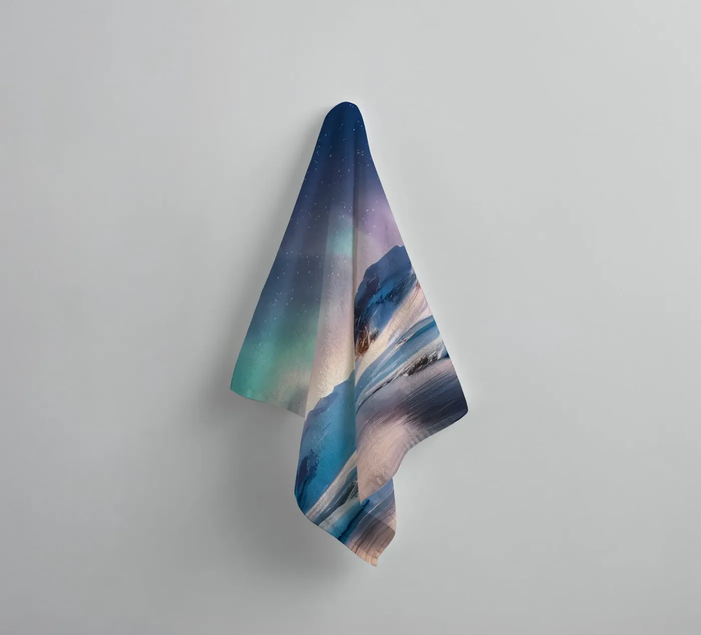 Glacial river badhanddoek van Matthew Katz