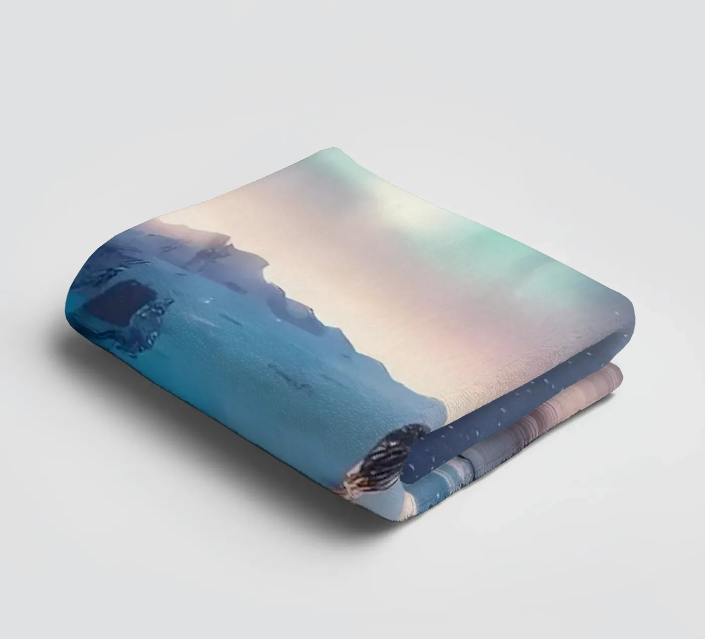 Glacial river badhanddoek van Matthew Katz