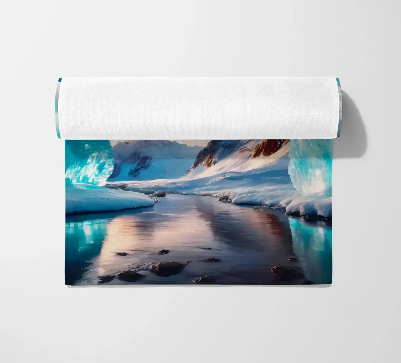 Fiume glaciale telo mare da Matthew Katz