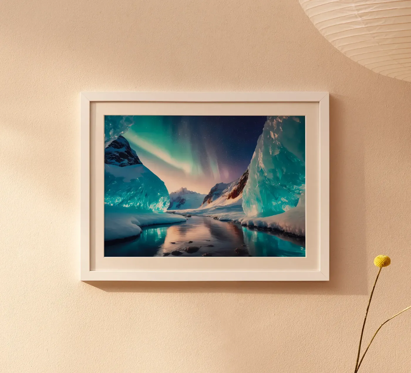 Glacial river Poster von Matthew Katz