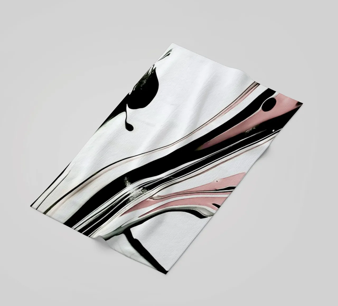 Abstract Blurry Pastels beach towel by Babett Schultze