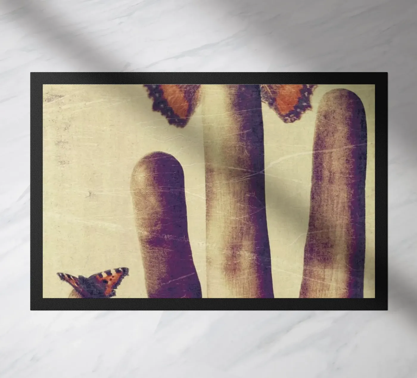 Prisoner doormat by Elisabeth Fredriksson