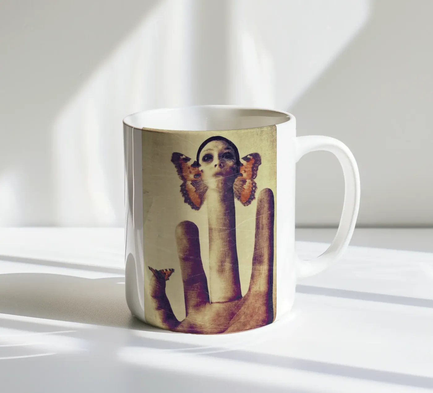 Prisoner ceramic mug by Elisabeth Fredriksson