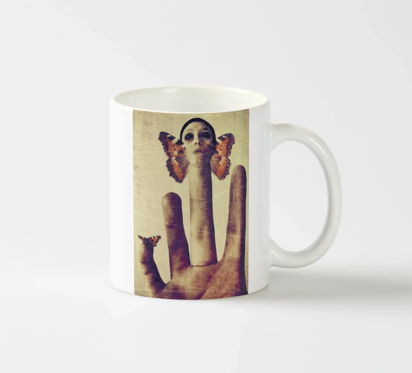 Prisoner ceramic mug by Elisabeth Fredriksson