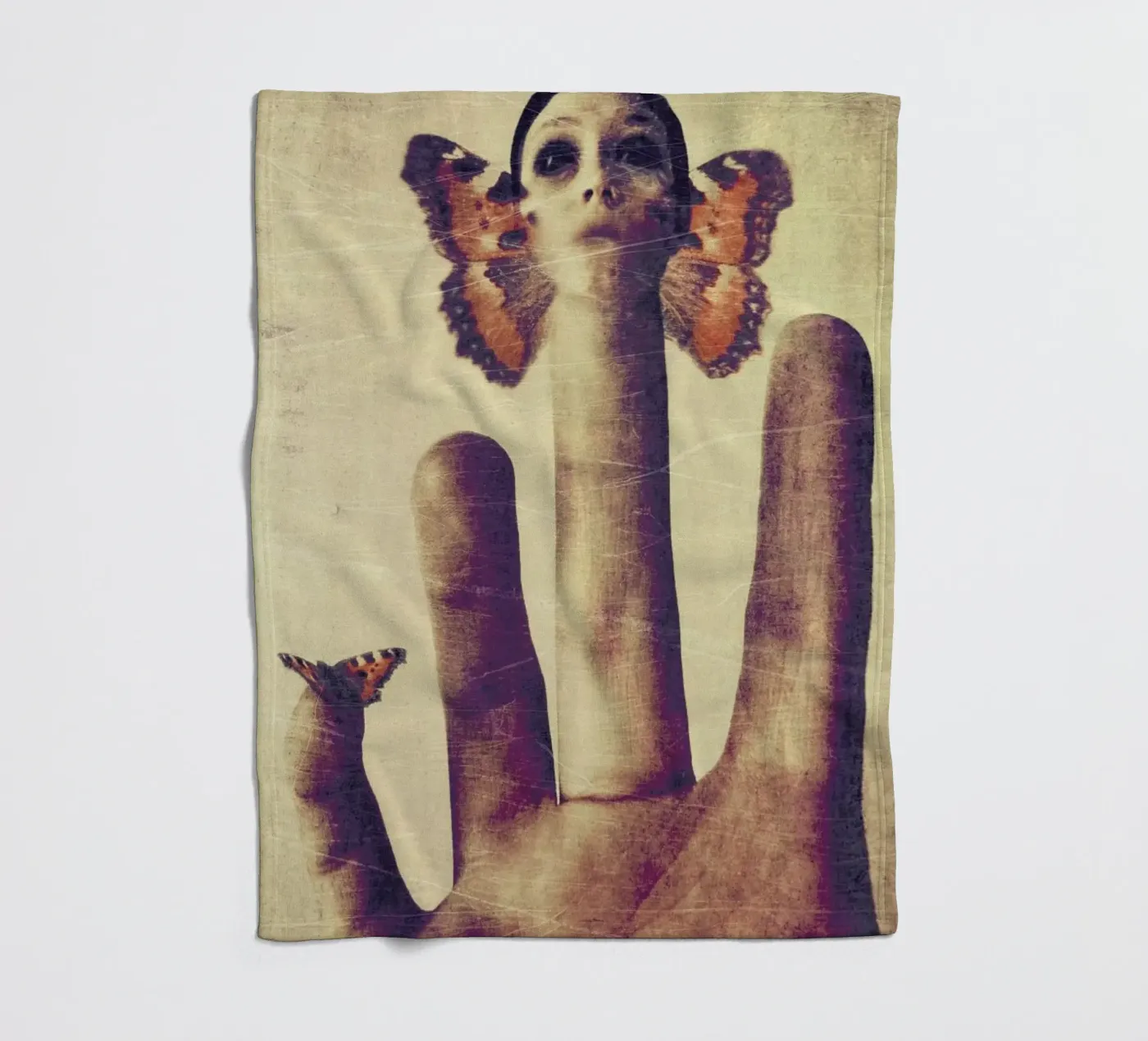 Prisoner fleece blanket by Elisabeth Fredriksson